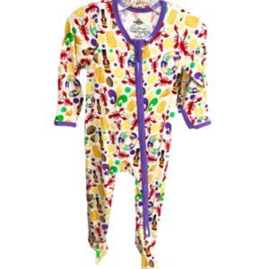 BAMBOO MARDI GRAS & CRAWFISH FOOTIE